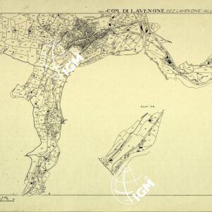 MAPPE CATASTALI D'ITALIA - PROVINCIA DI BRESCIA - Foglio E - COMUNE DI LAVENONE Sez. LAVENONE