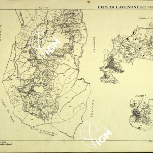 MAPPE CATASTALI D'ITALIA - PROVINCIA DI BRESCIA - Foglio C - COMUNE DI LAVENONE Sez. PRESEGNO