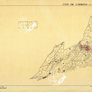 MAPPE CATASTALI D'ITALIA - PROVINCIA DI BRESCIA - Foglio D - COMUNE DI LODRINO