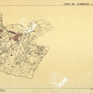 MAPPE CATASTALI D'ITALIA - PROVINCIA DI BRESCIA - Foglio E - COMUNE DI LODRINO