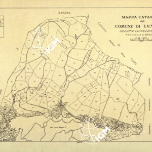 MAPPE CATASTALI D'ITALIA - PROVINCIA DI BRESCIA - Foglio A - COMUNE DI LUMEZZANE Sez.LUMEZZANE PIEVE