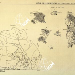 MAPPE CATASTALI D'ITALIA - PROVINCIA DI BRESCIA - Foglio B - COMUNE DI LUMEZZANE Sez.LUMEZZANE S. APOLLONIO