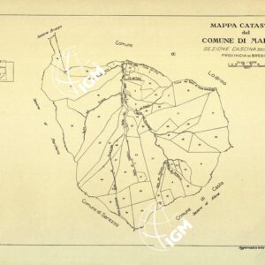 MAPPE CATASTALI D'ITALIA - PROVINCIA DI BRESCIA - COMUNE DI MARCHENO Sez.CASCINA DEL LEMBRIO