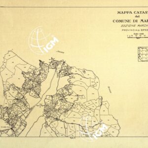 MAPPE CATASTALI D'ITALIA - PROVINCIA DI BRESCIA - Foglio A - COMUNE DI MARCHENO Sez.MARCHENO