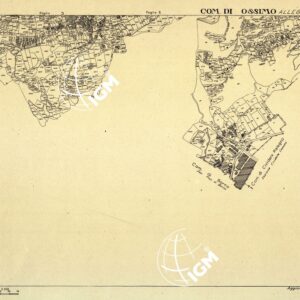 MAPPE CATASTALI D'ITALIA - PROVINCIA DI BRESCIA - Foglio F - COMUNE DI OSSIMO
