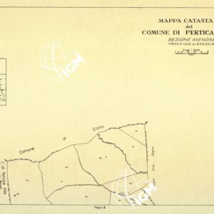 MAPPE CATASTALI D'ITALIA - PROVINCIA DI BRESCIA - Foglio A - COMUNE DI PERTICA BASSA Sez. AVENONE