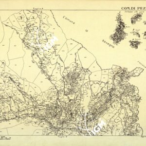 MAPPE CATASTALI D'ITALIA - PROVINCIA DI BRESCIA - Foglio C - COMUNE DI PEZZAZE