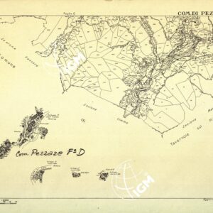 MAPPE CATASTALI D'ITALIA - PROVINCIA DI BRESCIA - Foglio D - COMUNE DI PEZZAZE