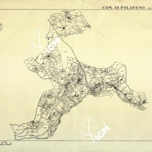 MAPPE CATASTALI D'ITALIA - PROVINCIA DI BRESCIA - Foglio C - COMUNE DI POLAVENO