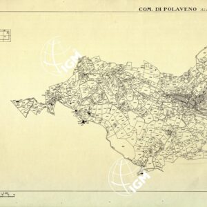 MAPPE CATASTALI D'ITALIA - PROVINCIA DI BRESCIA - Foglio D - COMUNE DI POLAVENO