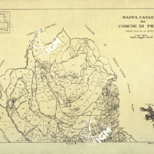 MAPPE CATASTALI D'ITALIA - PROVINCIA DI BRESCIA - Foglio A - COMUNE DI PRESEGLIE