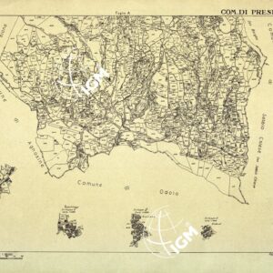 MAPPE CATASTALI D'ITALIA - PROVINCIA DI BRESCIA - Foglio B - COMUNE DI PRESEGLIE