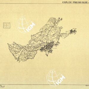 MAPPE CATASTALI D'ITALIA - PROVINCIA DI BRESCIA - Foglio C - COMUNE DI PRESEGLIE