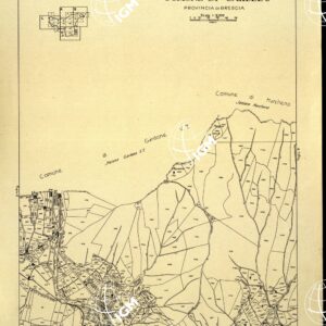 MAPPE CATASTALI D'ITALIA - PROVINCIA DI BRESCIA - Foglio A - COMUNE DI SAREZZO