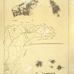 MAPPE CATASTALI D'ITALIA - PROVINCIA DI BRESCIA - Foglio B - COMUNE DI SAREZZO