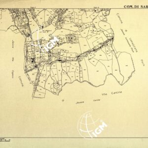 MAPPE CATASTALI D'ITALIA - PROVINCIA DI BRESCIA - Foglio D - COMUNE DI SAREZZO