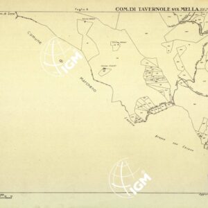 MAPPE CATASTALI D'ITALIA - PROVINCIA DI BRESCIA - Foglio B - COMUNE DI TAVERNOLE SUL MELLA Sez. CIMMO