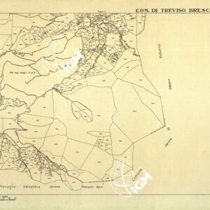 MAPPE CATASTALI D'ITALIA - PROVINCIA DI BRESCIA - Foglio C - COMUNE DI TREVISO BRESCIANO