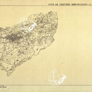 MAPPE CATASTALI D'ITALIA - PROVINCIA DI BRESCIA - Foglio E - COMUNE DI TREVISO BRESCIANO