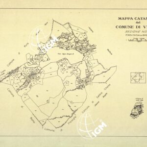 MAPPE CATASTALI D'ITALIA - PROVINCIA DI BRESCIA - Foglio A - COMUNE DI VESTONE Sez. NOZZA
