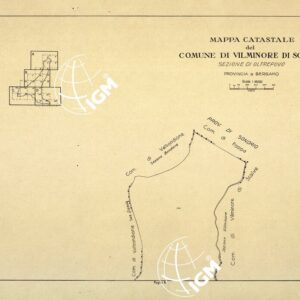 MAPPE CATASTALI D'ITALIA - PROVINCIA DI BRESCIA - Foglio A - COMUNE DI VILMINORE DI SCALVE Sez. OLTREPOVO