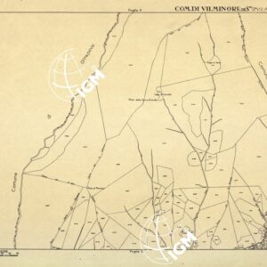 MAPPE CATASTALI D'ITALIA - PROVINCIA DI BRESCIA - Foglio B - COMUNE DI VILMINORE DI SCALVE Sez. VILMINORE