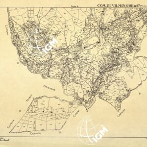 MAPPE CATASTALI D'ITALIA - PROVINCIA DI BRESCIA - Foglio C - COMUNE DI VILMINORE DI SCALVE Sez. VILMINORE