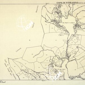 MAPPE CATASTALI D'ITALIA - PROVINCIA DI BRESCIA - Foglio B - COMUNE DI VOBARNO Sez. DEGANA
