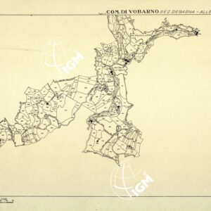 MAPPE CATASTALI D'ITALIA - PROVINCIA DI BRESCIA - Foglio - COMUNE DI VOBARNO Sez. DEGANA