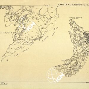 MAPPE CATASTALI D'ITALIA - PROVINCIA DI BRESCIA - Foglio E - COMUNE DI VOBARNO Sez. VOBARNO