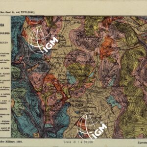 CARTA GEOLOGICA DEI DINTORNI DI LAGONEGRO - Tavola n.2