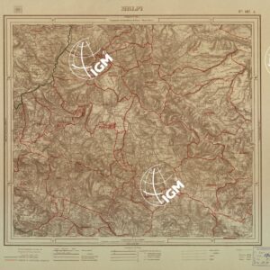 CARTA DELLA PROVINCIA DI POTENZA - MELFI - Foglio 187.4