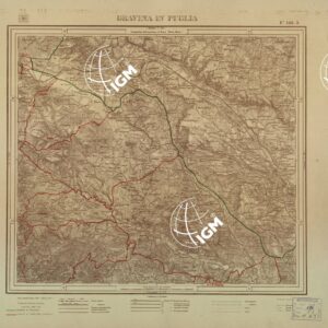 CARTA DELLA PROVINCIA DI POTENZA - GRAVINA DI PUGLIA - Foglio 188.5