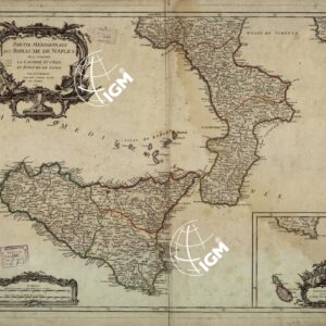 PARTIE MERIDIONALE DU ROYAUME DE NAPLES... - Regno di Napoli