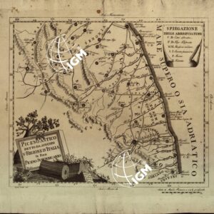 PICENO ANTICO DETTO DA AUGUSTO V REGIONE D'ITALIA IN FINE PICENO SUBURBICARIO. ESTRATTA DALL'OPERA DELLE ANTICHITA' PICENE.