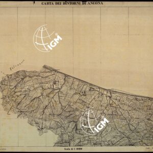 CARTA DEI DINTORNI DI ANCONA - Tavola 1