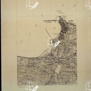 CARTA DEI DINTORNI DI ANCONA - Tavola 2 occidentale