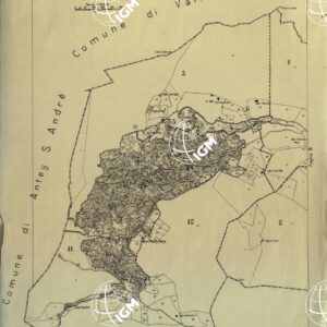 MAPPE CATASTALI D'ITALIA - PROVINCIA DI AOSTA - COMUNE DI CHAMOIS