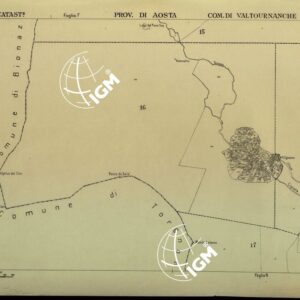 MAPPE CATASTALI D'ITALIA - PROVINCIA DI AOSTA - COMUNE DI VALTOURNANCHE Foglio I