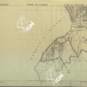 MAPPE CATASTALI D'ITALIA - PROVINCIA DI CUNEO - COMUNE DI AISONE Foglio C
