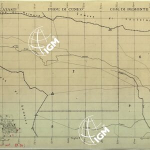 MAPPE CATASTALI D'ITALIA - PROVINCIA DI CUNEO - COMUNE DI DEMONTE Foglio A