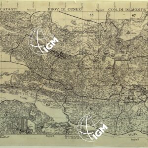 MAPPE CATASTALI D'ITALIA - PROVINCIA DI CUNEO - COMUNE DI DEMONTE Foglio L