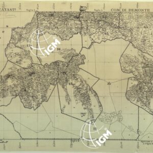 MAPPE CATASTALI D'ITALIA - PROVINCIA DI CUNEO - COMUNE DI DEMONTE Foglio N