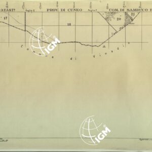 MAPPE CATASTALI D'ITALIA - PROVINCIA DI CUNEO - COMUNE DI SAMBUCO Foglio G