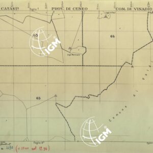 MAPPE CATASTALI D'ITALIA - PROVINCIA DI CUNEO - COMUNE DI VINADIO Foglio AA