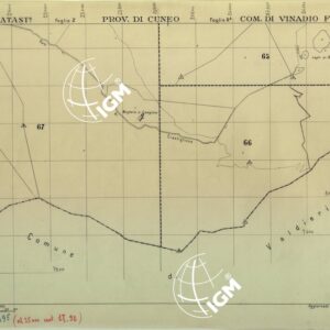 MAPPE CATASTALI D'ITALIA - PROVINCIA DI CUNEO - COMUNE DI VINADIO Foglio AC