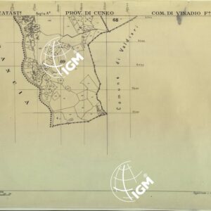 MAPPE CATASTALI D'ITALIA - PROVINCIA DI CUNEO - COMUNE DI VINADIO Foglio AD
