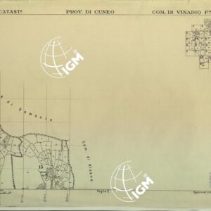 MAPPE CATASTALI D'ITALIA - PROVINCIA DI CUNEO - COMUNE DI VINADIO Foglio B