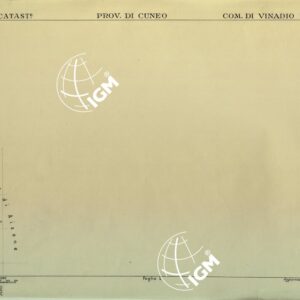 MAPPE CATASTALI D'ITALIA - PROVINCIA DI CUNEO - COMUNE DI VINADIO Foglio F