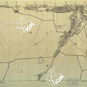 MAPPE CATASTALI D'ITALIA - PROVINCIA DI CUNEO - COMUNE DI VINADIO Foglio I